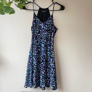 Express floral mini dress